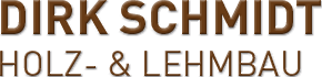 Dirk Schmidt - Holz- und Lehmbau logo